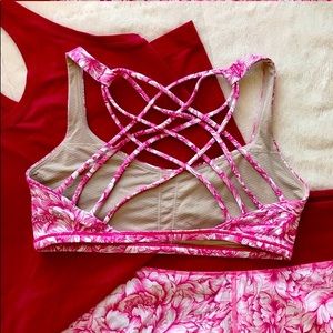 Floral Bloom White Star Ruby/White set